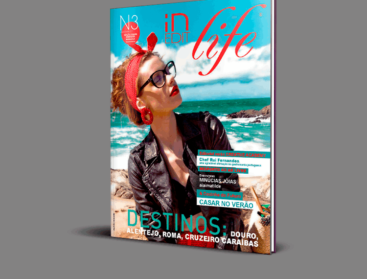 Revista InEditLife | Criação, Paginação e Tratamento Imagem